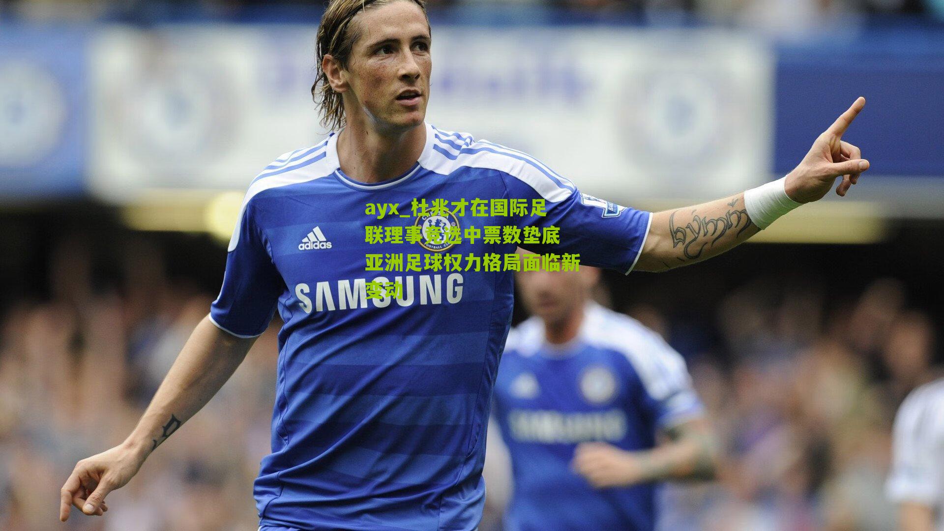 ayx_杜兆才在国际足联理事竞选中票数垫底 亚洲足球权力格局面临新变动-第2张图片-爱游戏-爱游戏体育_爱游戏(AYX)官方网站-AI YOU XI ayx_杜兆才在国际足联理事竞选中票数垫底 亚洲足球权力格局面临新变动-第2张图片-爱游戏-爱游戏体育_爱游戏(AYX)官方网站-AI YOU XI